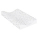 CEBA Podložka přebalovací 2-hranná měkká COSY (50x70) Dream tečkami bílá