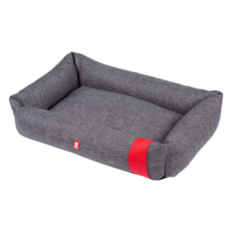 NUFNUF Pelech pro psy BED BOBBIE - tmavě šedá Velikost: L   (75 x 95 x 25)