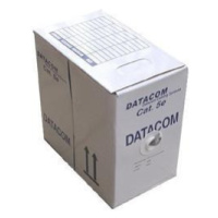 DATACOM UTP flex,Cat5e PVC,šedý,305m,lanko