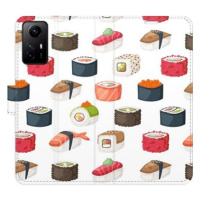 iSaprio flip pouzdro Sushi Pattern 02 pro Xiaomi Redmi Note 12S