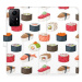 iSaprio flip pouzdro Sushi Pattern 02 pro Xiaomi Redmi Note 12S