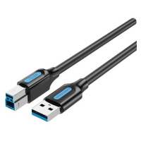 Vention USB 3.0 Male to USB-B Male Printer Cable 3M Black PVC Type