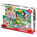 Puzzle 3x55 Mickey a Minnie sportovci