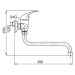 Novaservis Metalia 55 55078L.0 150 mm (55078L,0)