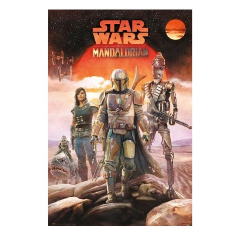 Plakát Star Wars: The Mandalorian - Crew (139) Europosters