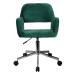 Otočná židle FD-22 zelená