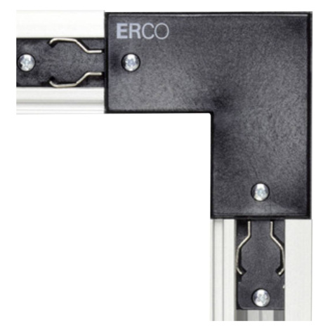 ERCO ERCO 3fázová rohová spojka ochranný vodič, černá