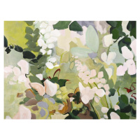 Obraz s ručně malovanými prvky 90x118 cm Green Garden – Malerifabrikken