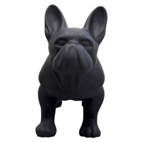 KARE Design Soška Pes Toto - černý, 90cm