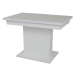 Jídelní stůl SHIDA 2 bílá, šířka 130 cm, rozkládací