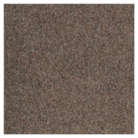 Metrážový koberec Omega Cfl 55122 hnědá, zátěžový - Bez obšití cm