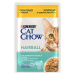 Cat Chow, 26 x 85 g - 22 + 4 zdarma! - Hairball kuřecí a zelené fazolky