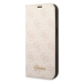 Pouzdro Guess GUBKP14LHG4SHP iPhone 14 Pro 6,1" pink book 4G Vintage Gold Logo (GUBKP14LHG4SHP)