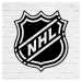 Dřevěné hokejové logo na zeď - NHL