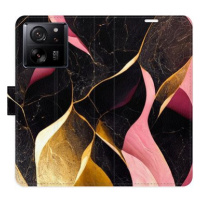 iSaprio flip pouzdro Gold Pink Marble 02 pro Xiaomi 13T / 13T Pro