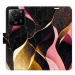 iSaprio flip pouzdro Gold Pink Marble 02 pro Xiaomi 13T / 13T Pro