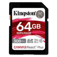 Kingston SDXC 64GB Canvas React Plus