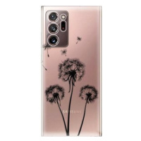 iSaprio Three Dandelions - black pro Samsung Galaxy Note 20 Ultra