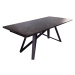LuxD Roztahovací keramický stůl Callen 180-220-260 cm grafit