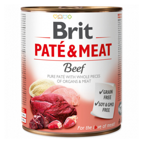 Konzerva Brit Paté & Meat Beef 800g