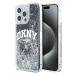 DKNY Liquid Glitter Arch Logo kryt iPhone 13 Pro černý