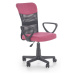 Halmar Dětská síťovaná židle Timmy, růžová