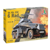 Model Kit military 6433 - Sd. Kfz. 232 6 Řád. (1:35)