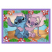 Trefl Puzzle Lilo&Stitch: Bláznivý den 4v1 (35,48,54,70 dílků)