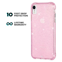 Kryt Case-Mate Protection Sheer Crystal iPhone XR Blush(CM037982)