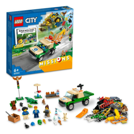 LEGO® City 60353 Záchranné mise v divočině