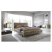 Artelta Manželská postel PLISSA | 140 x 200 cm Barevné provedení PLISSA: Nube 33