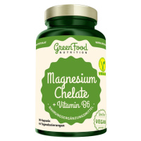 GREENFOOD NUTRITION Magnesium Chelát + Vitamin B6 90 kapslí