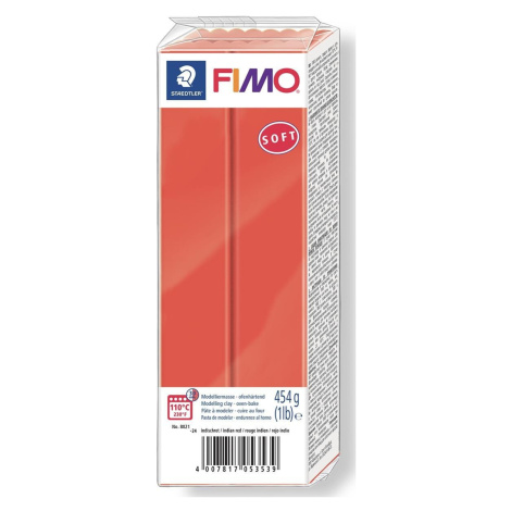 FIMO soft 454 g - červená Figured ART