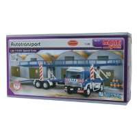 Stavebnice Monti System MS 19 Autotransport Liaz 1:48 v krabici 31,5x16,5x7,5cm