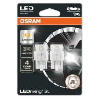 OSRAM LED W21/5W 7515DYP-02B AMBER 12V 1,8W W3x16q