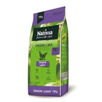 Nativia Senior & Light – Chicken & Rice 15 kg