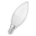 Antibakteriální LED žárovka E14 OSRAM LC CL B 5,5W (40W) neutrální bílá (4000K), svíčka