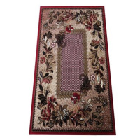 Kusový koberec Alfa červený 01 -40 × 60 cm