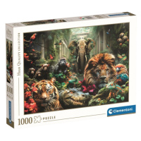 Clementoni - Puzzle 1000 Tajuplná džungle