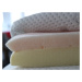 DREAMPUR Vrchní matrace (přistýlka) z latexové pěny DREAMPUR® grey dots 8,5 cm - 100x200 cm