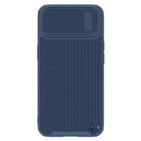 Nillkin Textured S Case iPhone 14 pancéřové pouzdro s krytem fotoaparátu modré