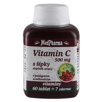 Medpharma Vitamin C se šípky 500 mg 67 tablet