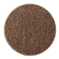 Kusový koberec Astra hnědá kruh
