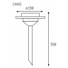 Paulmann solární kůl Special Line Solar Ufo LED 1x0,2W nerezová ocel 937.64 P 93764