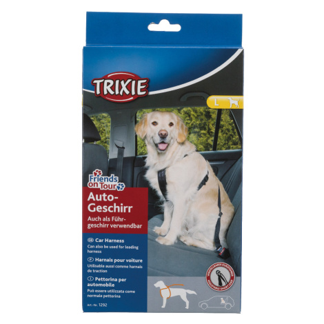 Trixie kšíry pro psy do auta - Velikost L: obvod hrudníku 70 - 90 cm