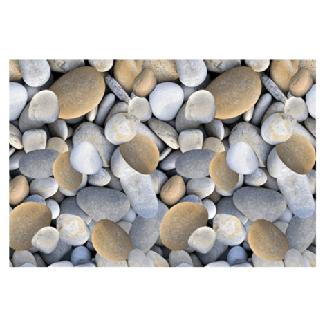 Koberec se vzorem kameny BESS, 80x200 cm Tempo Kondela