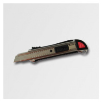 Nůž odlamovací 18mm kov, pogumovaný, automat, ASSIST
