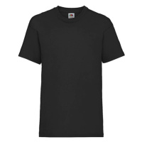 Tričko bavlněné dětské, 165 g/m2,velikost 128, černé (black)