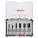 Sada drážkovacích fréz Bosch 6 mm stopka 6–20 mm 6 ks