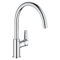 Dřezová baterie Grohe BauEdge 2020 s otočným ramínkem chrom 31233001